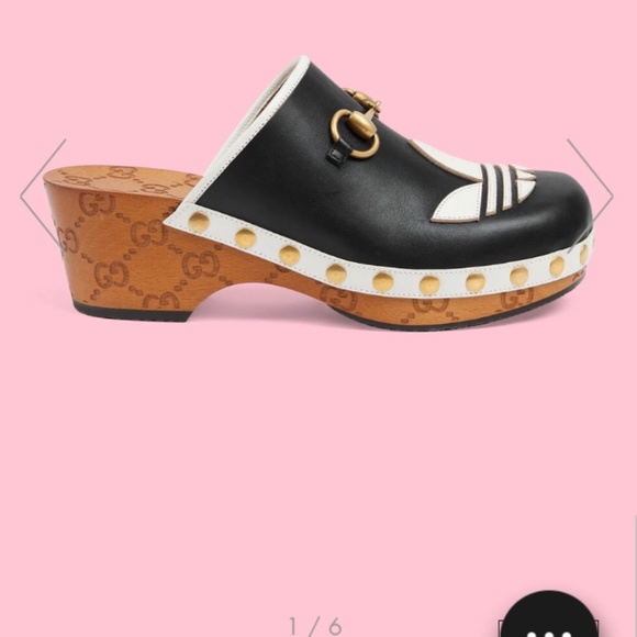 Gucci & Addidas clogs size EU 37.5 - Picture 2 of 5